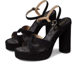 COACH Talina Suede Sandal