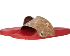 COACH Udele Printed Signature Slide