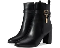 COACH Olivia Leather Bootie