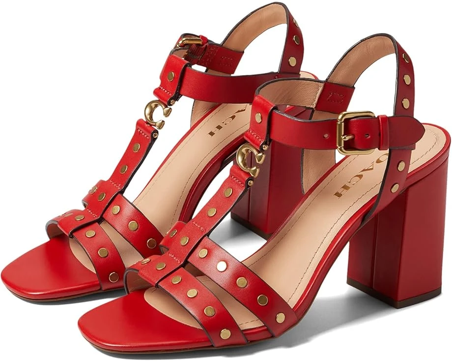 COACH Margaret Leather Sandal 1 COACH Margaret Leather Sandal