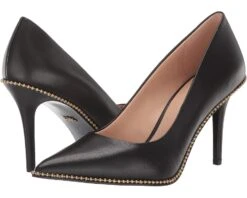 COACH 85 Mm Waverly Pump With Beadchain