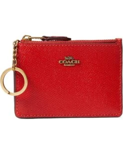 COACH Box Program Cross Grain Mini ID Skinny