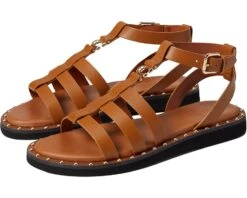 COACH Giselle Leather Sandal