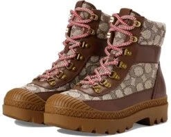 COACH Talia Jacquard Suede Bootie