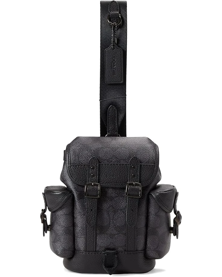 COACH Hitch Backpack 13 In Signature 1 COACH Hitch Backpack 13 In Signature