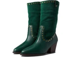 COACH Pheobe Leather Bootie