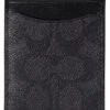 COACH Money Clip Card Case In Signature