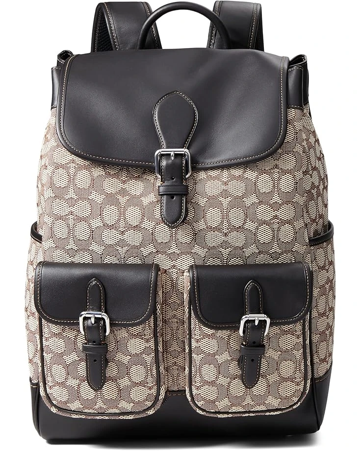 COACH Frankie Backpack In Signature Textile Jacquard 1 COACH Frankie Backpack In Signature Textile Jacquard